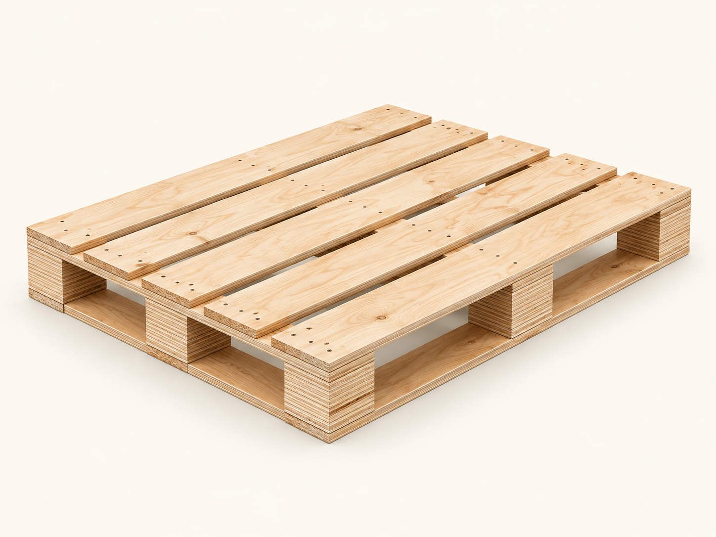Pallet Gỗ 4 Hướng Nâng Gối Gù